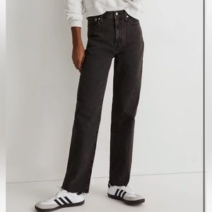 Madewell Perfect Vintage Straight Jeans Lunar